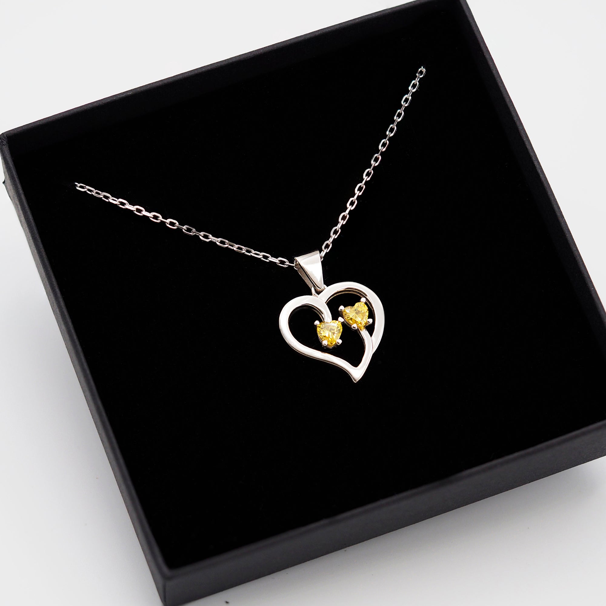 YELLOW SIENA NECKLACE