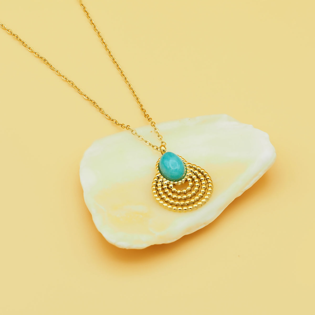 COLGANTE CON TURQUESA